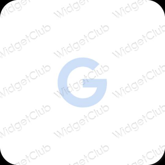 Æstetiske Google app-ikoner