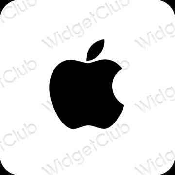 Esthetische Apple Store app-pictogrammen