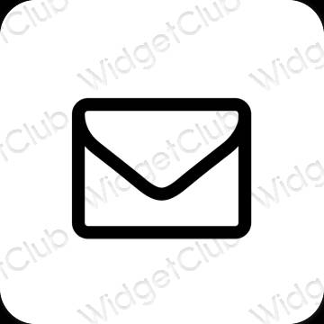 جمالية Mail أيقونات التطبيقات