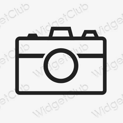 Aesthetic Camera app icons