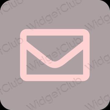 Ästhetische Mail App-Symbole