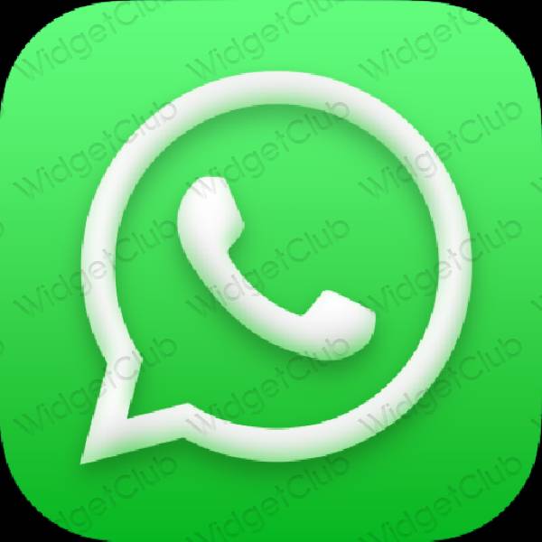 Estética WhatsApp iconos de aplicaciones