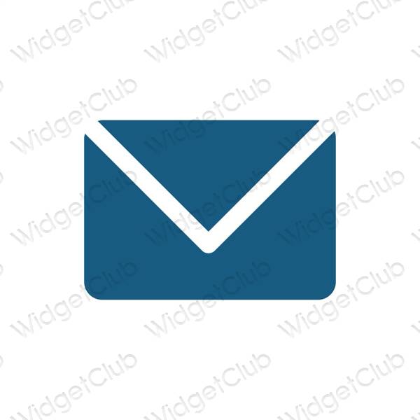 Estética Mail iconos de aplicaciones