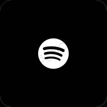 ไอคอนแอพ Aesthetic Spotify