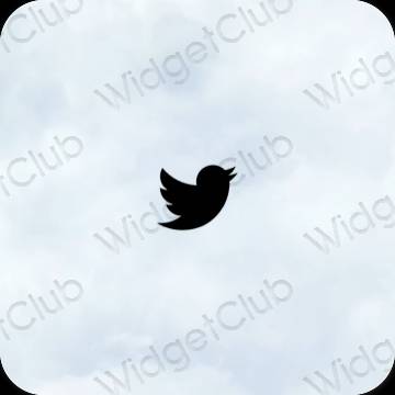 Aesthetic Twitter app icons