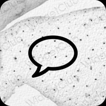 Esthetische Messages app-pictogrammen