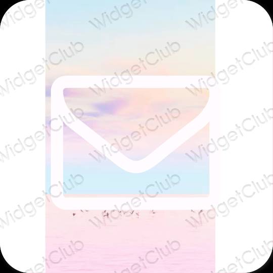 Aesthetic Mail app icons