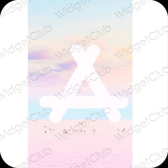 Esthetische AppStore app-pictogrammen