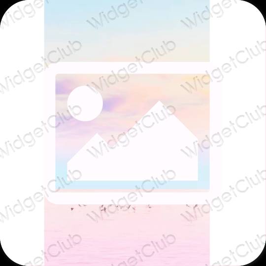 Icônes d'application Photos esthétiques
