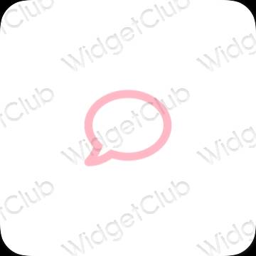 Estetické ikony aplikací Messages