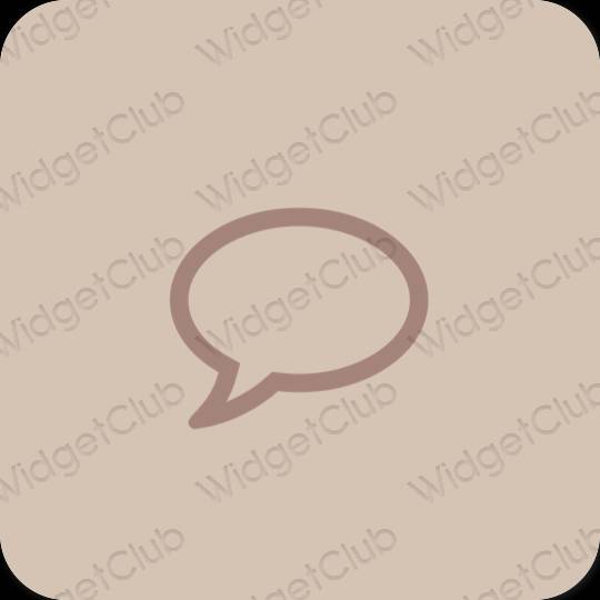 Esthetische Messages app-pictogrammen