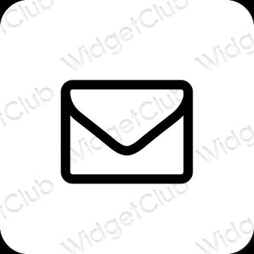 Icônes d'application Mail esthétiques