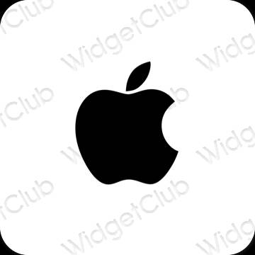 ესთეტიკური Apple Store აპლიკაციის ხატები