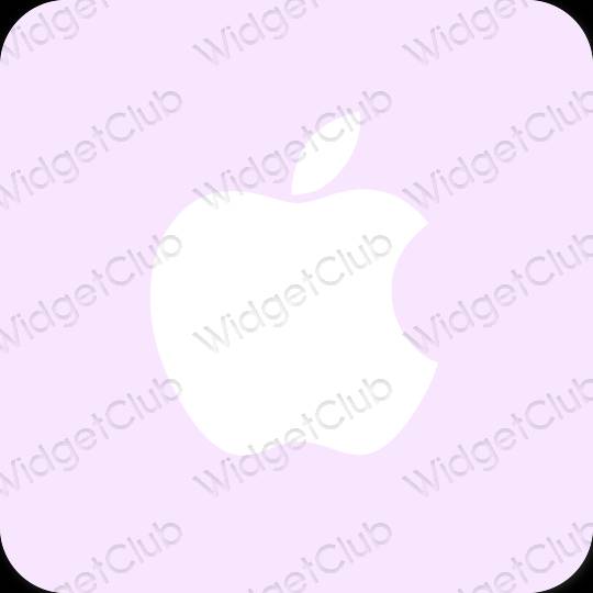 審美的 紫色的 Apple Store 應用程序圖標
