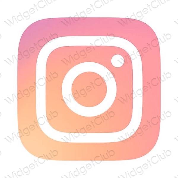 Estetické ikony aplikácií Instagram