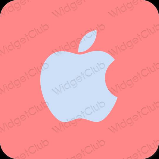 эстетический розовый Apple Store значки приложений