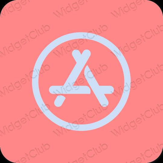 审美的 粉色的 AppStore 应用程序图标