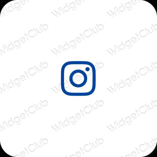 Estetické ikony aplikací Instagram