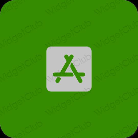 審美的 綠色 AppStore 應用程序圖標