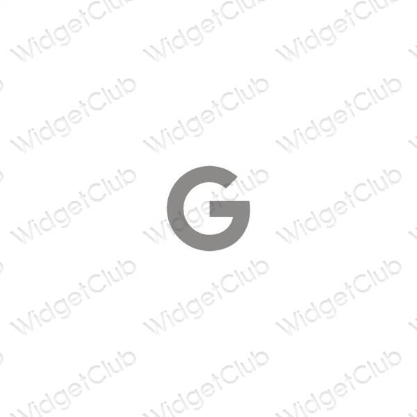 Aesthetic Google app icons