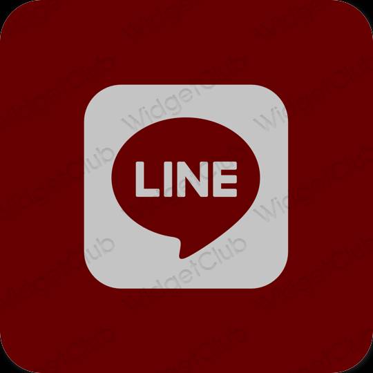 نمادهای برنامه زیباشناسی LINE