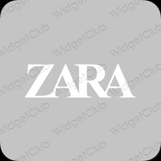 Icônes d'application ZARA esthétiques