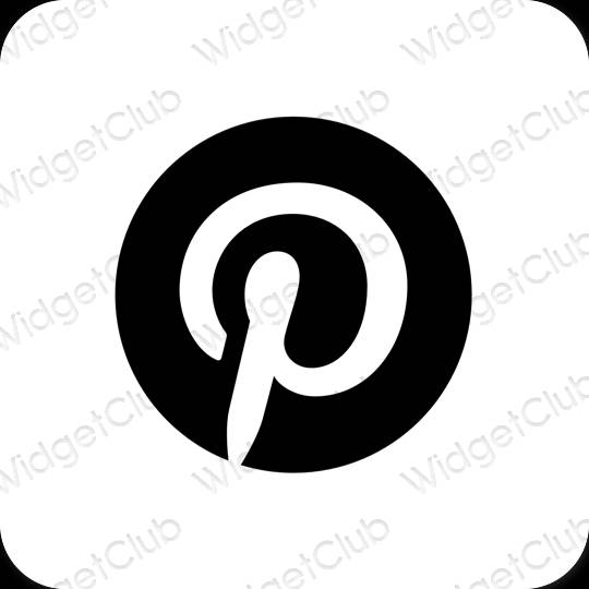 Aesthetic Pinterest app icons