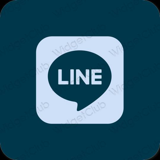 LINE おしゃれアイコン画像素材