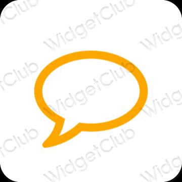 جمالية Messages أيقونات التطبيقات