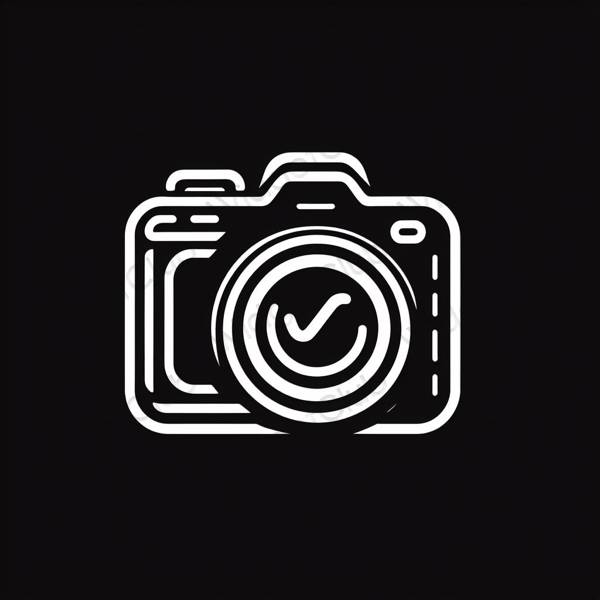 Esthetische Camera app-pictogrammen