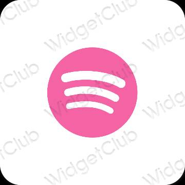 Aesthetic Spotify app icons