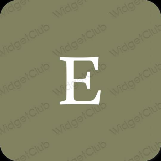 Естетични Etsy икони на приложения