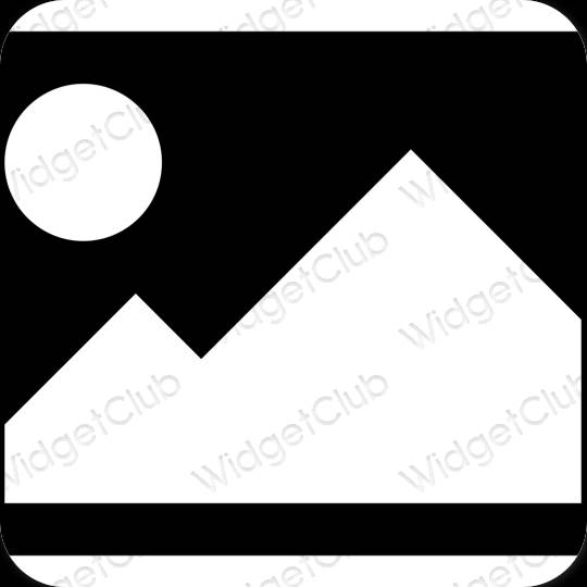 Esthetische Photos app-pictogrammen