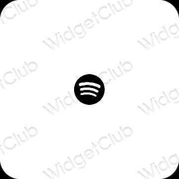 Ästhetische Spotify App-Symbole