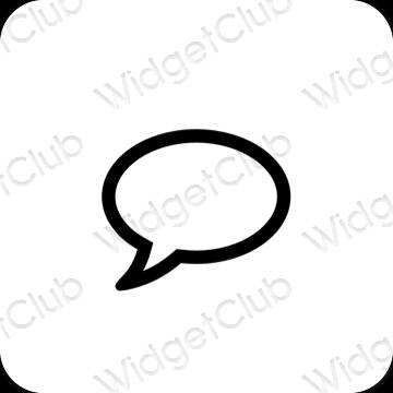 جمالية Messages أيقونات التطبيقات