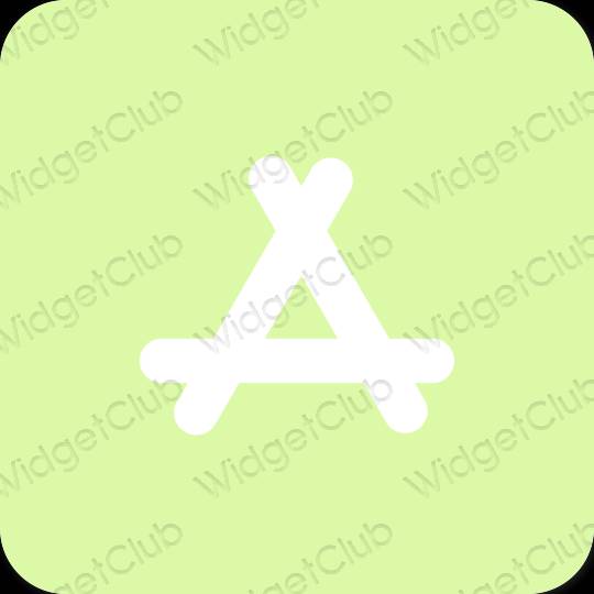 Estética AppStore iconos de aplicaciones