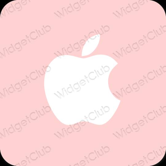 Esthetische Apple Store app-pictogrammen