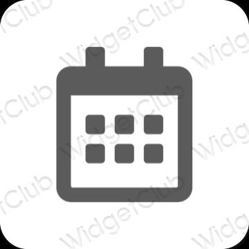 Aesthetic Calendar app icons