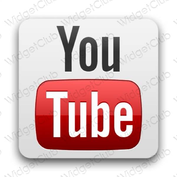 Youtube おしゃれアイコン画像素材