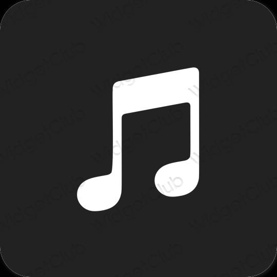 Icônes d'application Apple Music esthétiques