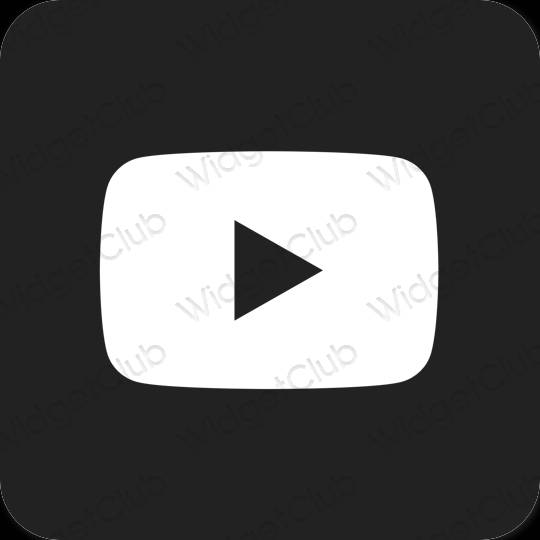 Æstetiske Youtube app-ikoner