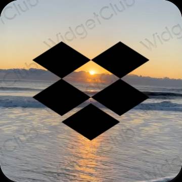Aesthetic Dropbox app icons