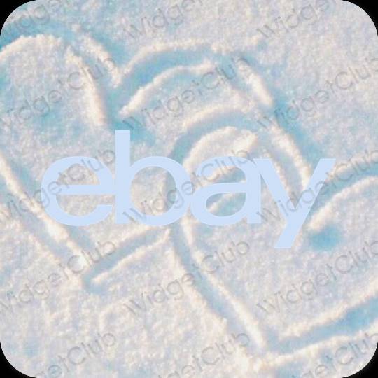 Естетски љубичаста eBay иконе апликација