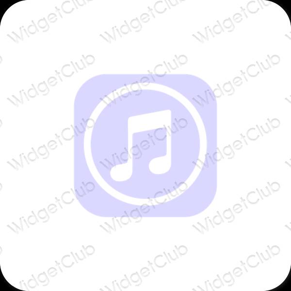 Estética Music ícones de aplicativos