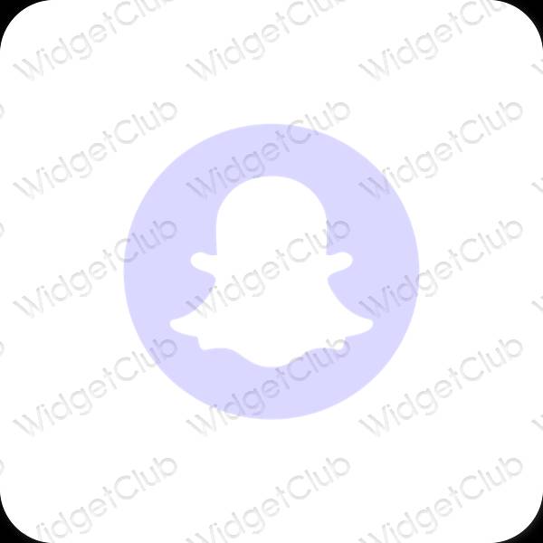 Estética snapchat iconos de aplicaciones