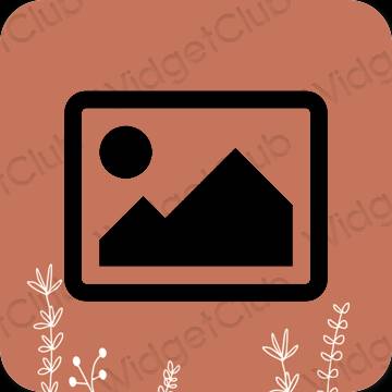 Esthetische Photos app-pictogrammen