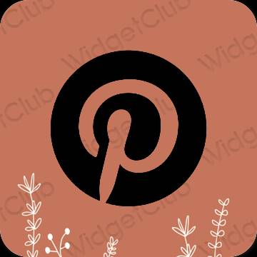 Αισθητικά Pinterest εικονίδια εφαρμογής