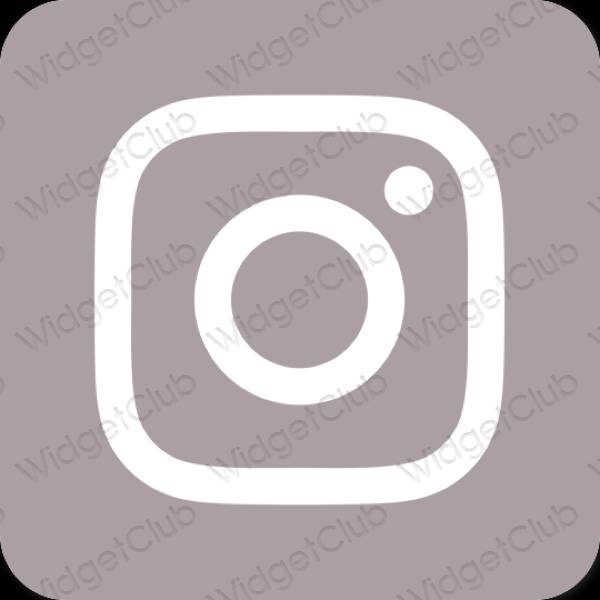 Estetické ikony aplikací Instagram