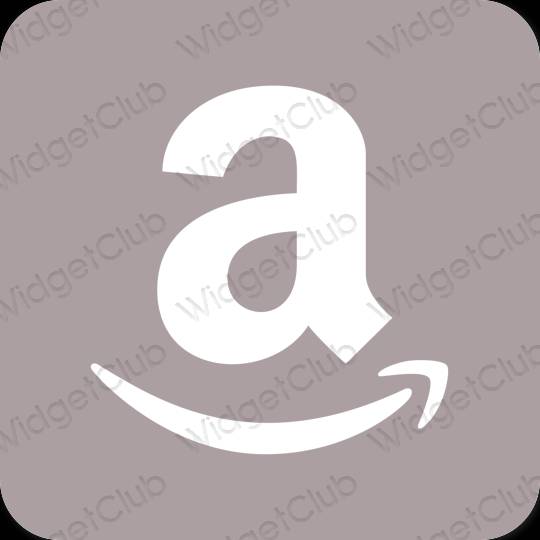 Esthetische Amazon app-pictogrammen