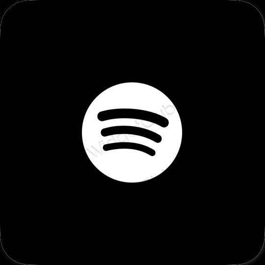 រូបតំណាងកម្មវិធី Spotify សោភ័ណភាព